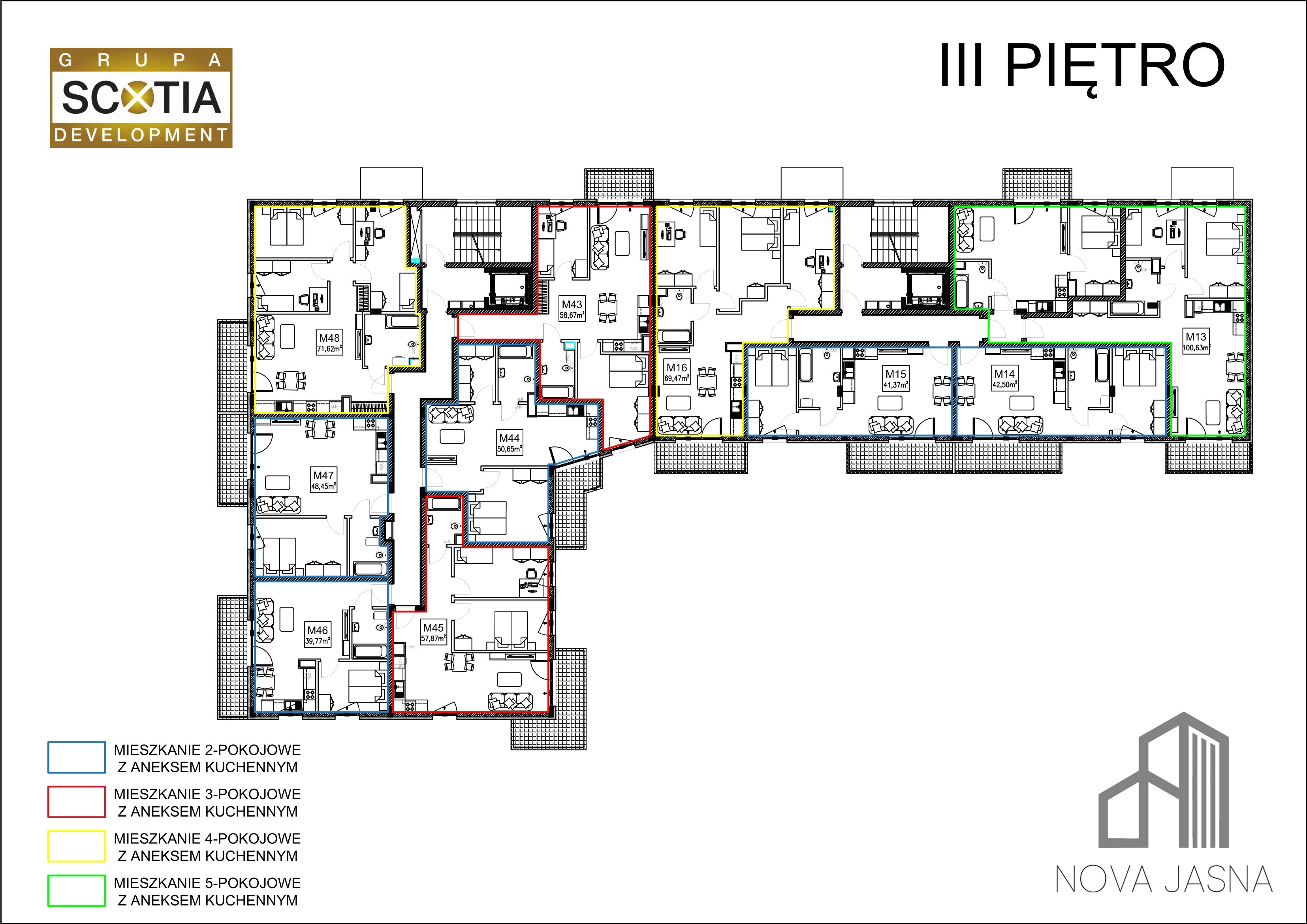 Jasna budynek 1, piętro Piętro III