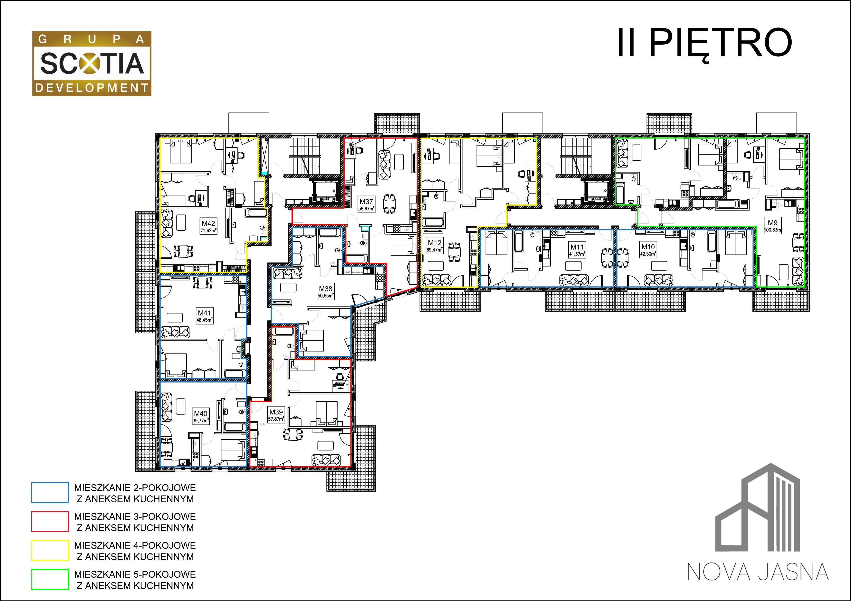 Jasna budynek 1, piętro Piętro II